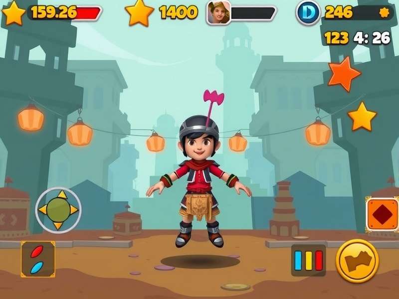 Agra Bazaar Dash Ace gameplay screenshot